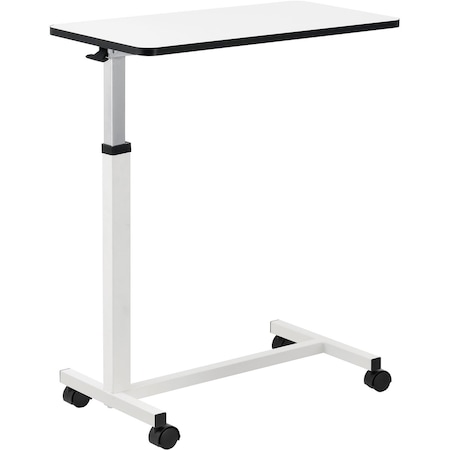 Global Industrial 15 in W, 30 in L, 28 to 45 in H, White 436910WH